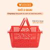 Giỏ Quai Giữa, Đựng Đồ Chơi, Quần Áo, Sách Vở, Đồ Đi Sanh Cho Mẹ Nhựa VĨ HƯNG 