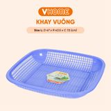  Khay Rổ Nhựa Vĩ Hưng 3 Kích Cỡ 