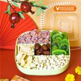  Hộp Mứt Tết Màu Pastel Và Truyền Thống Không BPA - Nhựa Vĩ Hưng 