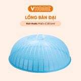  Lồng Bàn Đường Kính 62cm, Nhiều Màu Sắc - Bền Bỉ và Đa Năng - Nhựa Vĩ Hưng 