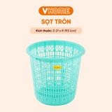  Sọt Rác Tiện Lợi Đủ Màu Đa Năng, Nhựa Chính Phẩm, Bền, Nhỏ Gọn Phù Hợp Mọi Không Gian - Nhựa Vĩ Hưng 