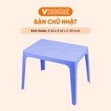 Bàn Trà Chanh Cao Cấp Nhựa PP Bền Đẹp, Thiết Kế Đơn Giản Tiện Lợi Vĩ Hưng 