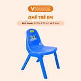  Ghế Nhựa Cao Cấp Cho Bé Trẻ Em Mầm Non, Mẫu Giáo, Tiểu Học - Nhựa Vĩ Hưng 