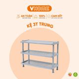  Kệ Nhựa Trung Vĩ Hưng Cứng Cáp - Kệ Để Đồ Dùng Gia Đình, Tiện Lợi, Tiết Kiệm Không Gian 