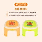  Ghế Đẩu Cho Trẻ Em, Mẫu Giáo, Mầm Non, Màu Sắc Xinh Xắn - Nhựa Vĩ Hưng 