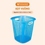  Sọt Nhựa Vuông Cao Đựng Đồ Chơi Trẻ Em, Giỏ Nhựa Đựng Đồ Quần Áo Tiện Lợi Nhựa VĨ HƯNG 