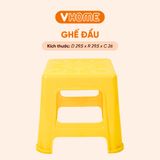  Ghế Đẩu, Ghế Nhựa Trà Đá, Chắc Chắn, Nhiều Màu, Chất Lượng Cao - Nhựa Vĩ Hưng 