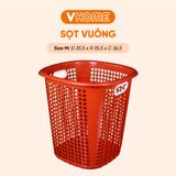  Sọt Nhựa Vuông Cao Đựng Đồ Chơi Trẻ Em, Giỏ Nhựa Đựng Đồ Quần Áo Tiện Lợi Nhựa VĨ HƯNG 
