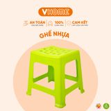  Ghế Nhựa Dày Cao Cấp Vĩ Hưng - Ngồi Quán Trà Chanh, Nướng, Cafe Vỉa Hè, Bền Đẹp, Tiện Dụng 