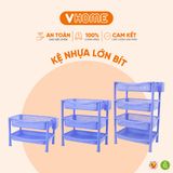  Kệ Nhựa Đa Năng - Nhựa Vĩ Hưng - Đa Dạng Màu Sắc, Kệ Lưu Trữ Đẹp, Tiện Dụng Cho Gia Đình 