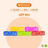  Hộp Bút Đựng Đồ Vĩ Hưng Đơn Giản, Tiện Lợi - Chất Liệu Nhựa PP Bền Bỉ 