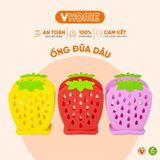  Ống Cắm Đũa, Muỗng Hình Trái Dâu Siêu Xinh Nhựa VĨ HƯNG 