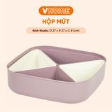  Hộp Mứt Tết Nhựa Vĩ Hưng - Tượng Gấu Dán Nắp, Thiết Kế Hiện Đại 