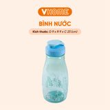  Bình Nước Thể Thao 1L, Nhựa Chính Phẩm, Không BPA, An Toàn Sức Khỏe - Nhựa Vĩ Hưng 