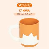  Ly Cốc Uống Nước, Súc Miệng - Hình Chú Khủng Long Ngộ Nghĩnh, Đáng Yêu - Nhựa Vĩ Hưng 