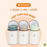  Hộp Đựng Cơm Giữ Nhiệt Văn Phòng Inox 304 - Chống Gỉ, Cao Cấp, Sang Trọng, Quà Tặng Ý Nghĩa - Nhựa Vĩ Hưng 