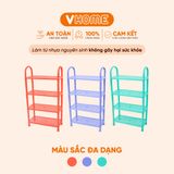  Kệ Nhựa Vòng Cung Đa Năng - Nhựa Vĩ Hưng - Chất Liệu Nhựa An Toàn, Dễ Dàng Lắp Đặt 