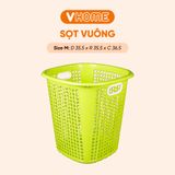  Sọt Nhựa Vuông Cao Đựng Đồ Chơi Trẻ Em, Giỏ Nhựa Đựng Đồ Quần Áo Tiện Lợi Nhựa VĨ HƯNG 