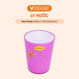  Ly 2 Màu Nhựa Chính Phẩm, Không BPA, An Toàn Sức Khỏe, Bền Đẹp, Tiện Lợi Vĩ Hưng 
