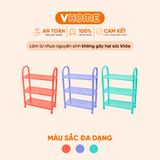  Kệ Nhựa Vòng Cung Đa Năng - Nhựa Vĩ Hưng - Chất Liệu Nhựa An Toàn, Dễ Dàng Lắp Đặt 