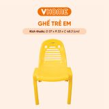  Ghế Nhựa Chắc Chắn, An Toàn Cho Bé Trẻ Em Mầm Non, Mẫu Giáo, Tiểu Học - Nhựa Vĩ Hưng 