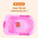  Chậu Tắm Đa Năng Cho Bé Size L - Dễ Dàng Sử Dụng, An Toàn, Phù Hợp Trẻ Nhỏ - Chất Lượng Cao 