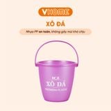  Xô Đá Ướp Lạnh Cao Cấp 2.5L, 3.5L, 5.5L - Nhựa Vĩ Hưng Chất Lượng 