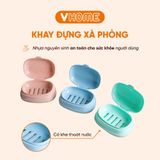  Hộp Đựng Xà Phòng Xà Bông Tắm Có Nắp Đậy - Chắc Chắn, Tiện Dụng, Nhựa PP - Nhựa Vĩ Hưng 