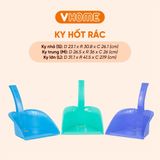  Ky Hốt Rác Nhựa PP Chính Phẩm, Chất Lượng Cao - Có 3 Kích Cỡ, Đa Màu - Nhựa Vĩ Hưng 