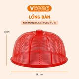  Lồng Bàn Nhựa Mini Đậy Thức Ăn, Bền Đẹp, Tiện Lợi - Nhựa Chính Phẩm - Nhựa Vĩ Hưng 