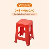  Ghế Nhựa Cao Đại Chắc Chắn, Cao Cấp - Nhựa Bền Đẹp - Nhựa Vĩ Hưng 
