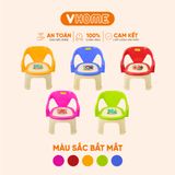  Ghế Nhựa Cao Cấp Cho Bé Trẻ Em Mầm Non, Mẫu Giáo, Tiểu Học Nhựa Vĩ Hưng 