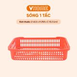  Sóng Nhựa  - Nhựa PP Chính Phẩm - Chắc Chắn, Bền Bỉ, Tiện Dụng Cho Gia Đình - Vĩ Hưng 