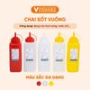  Chai Nhựa Bóp Nước Sốt, Đựng Gia Vị Thực Phẩm - Tiện Lợi, Chất Lượng Cao - Nhựa Vĩ Hưng 