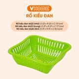 Rổ Nhựa Kiểu Đa Năng Vĩ Hưng – Tiện Lợi, Bền Bỉ, Chất Lượng Cao 