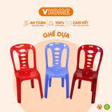  Ghế Dựa Hình Oval Cao - Thiết Kế Tiện Lợi, Nhựa Vĩ Hưng 