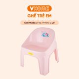  Ghế Nhựa Cao Cấp Cho Bé Trẻ Em Mầm Non, Mẫu Giáo, Tiểu Học - Nhựa Vĩ Hưng 