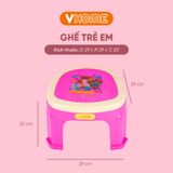  Ghế Đẩu Cho Trẻ Em, Mẫu Giáo, Mầm Non, Màu Sắc Xinh Xắn - Nhựa Vĩ Hưng 
