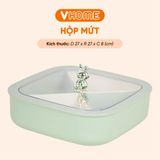  Hộp Mứt Tết Nhựa Vĩ Hưng - Tượng Gấu Dán Nắp, Thiết Kế Hiện Đại 