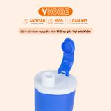  Bình Nước Nắp Bật 500ml Nhựa Chính Phẩm, Nhiều Màu Sắc, Nhỏ Gọn Tiện Lợi, An Toàn, Nhựa Vĩ Hưng 
