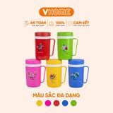  Ca Nước Tròn Giữ Nhiệt Có Nắp Đậy 500ml - 750ml, Tiện Lợi, Chất Lượng Cao - Nhựa Vĩ Hưng 