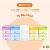  Tủ Đồ Mini Để Bàn Nhiều Ngăn, Màu Sắc Xinh Xắn Nhựa VĨ HƯNG 