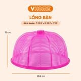  Lồng Bàn Nhựa Mini Đậy Thức Ăn, Bền Đẹp, Tiện Lợi - Nhựa Chính Phẩm - Nhựa Vĩ Hưng 