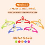  Set 8 Móc Áo Xoay 360 Độ Nhựa Dày Chắc Chắn, Không BPA, An Toàn Sức Khỏe, Bền Đẹp Vĩ Hưng 