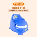  Ghế Bô Cho Bé Tựa Lưng Cao Cấp, An Toàn, Tiện Dụng - Nhựa Chính Phẩm - Nhựa Vĩ Hưng 