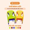  Ghế Bành Lưới Tựa Lưng Nhựa - Thoáng Mát, Bền Đẹp, Nhẹ Gọn - Nhựa Vĩ Hưng 