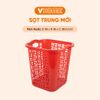  Sọt Nhựa Có Quai - Sọt Nhựa Đựng Quần Áo, Đồ Dùng, Tiết Kiệm Không Gian - Nhựa Vĩ Hưng 