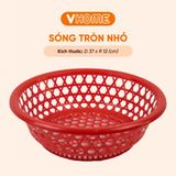  Sóng Chén Nhỏ Đa Màu Sắc, Hoa Văn Hiện Đại - Nhựa PP, Bền Bỉ - Nhựa Vĩ Hưng 
