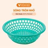  Sóng Chén Nhỏ Đa Màu Sắc, Hoa Văn Hiện Đại - Nhựa PP, Bền Bỉ - Nhựa Vĩ Hưng 