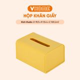  Hộp Khăn Giấy Vĩ Hưng Để Bàn Nhựa Cao Cấp - Thiết Kế Sang Trọng, Tiện Lợi 